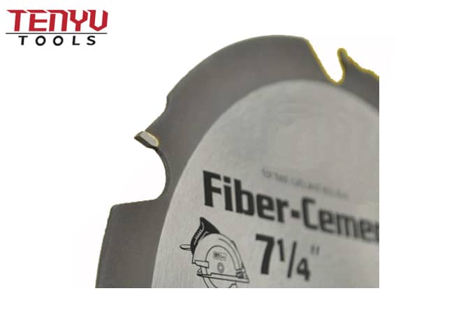 PCD Fiber Cement Cutting Saw Blade for 4 Teeth/6 Teeth/8 Teeth