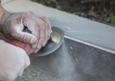 Schleifscheibe verwenden