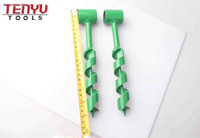 Green Coated Scotch Eyed Wood Auger Drill Bit