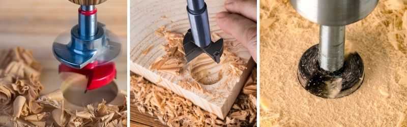 Forstner Bits vs. Auger Bits vs. Hole Saws