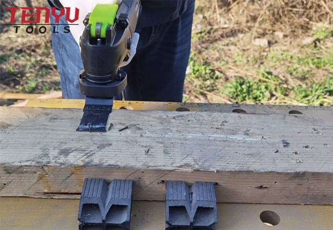 Juego de cuchillas oscilantes de madera y metal multiherramienta de 3 piezas en comparación con la mayoría de las herramientas oscilantes de liberación rápida