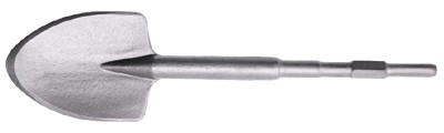 Cincel de espada puntiagudo con vástago hexagonal A/F de 17 mm