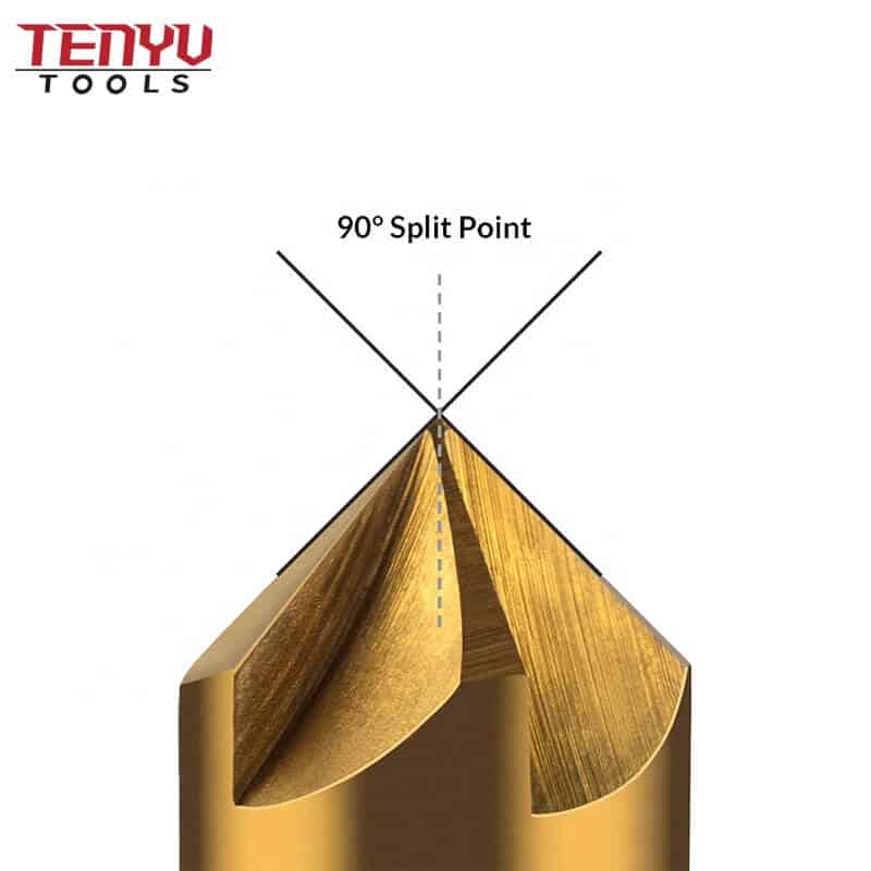 6mm-19 mm Hss Countersink Hex Shank 5 Flutes 90 Degree Chamfer