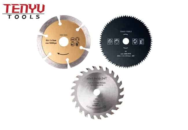 85mm TCT HSS Diamond Mini Circular Saw Blades for Wood Plastic Metal Tile Cutting