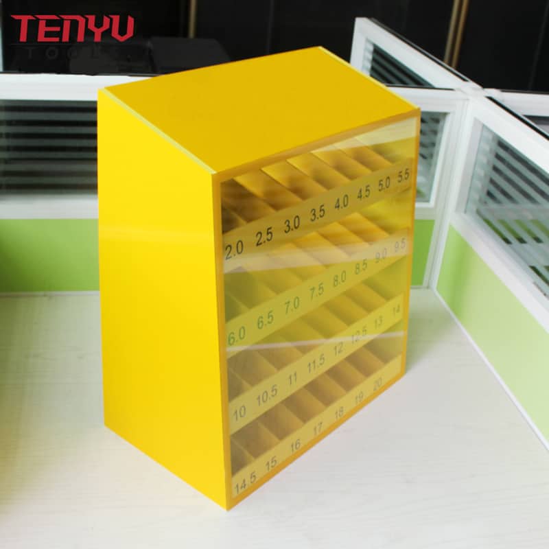 Acrylic Drill Bit Display Case