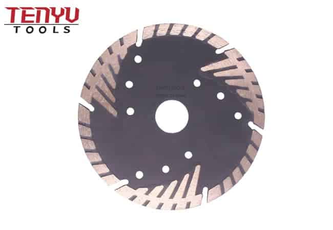 Cold Press Diamond Marble Cutting Saw Blade with Protective Teeth