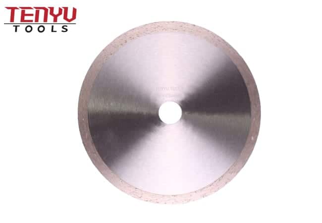 Continuous Rim Diamond Cutting Blade with Silver Surface for Effortless Cutting