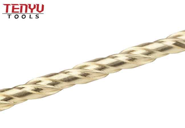 Copper Plated S4 Flute Carbide Tipped Masonry Drill Bit for Concrete Brick Masonry Drilling