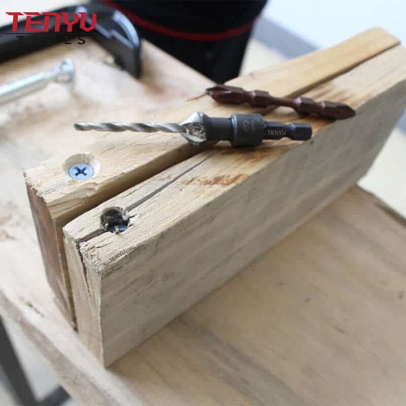 Countersink Drill Bits for Wood Compare Better and Bad Hole