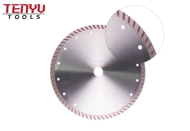 Diamond Cutting Saw Blades with Silver Surface for Tile Cutting