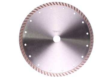 Diamond Cutting Saw Blades with Silver Surface for Tile Cutting