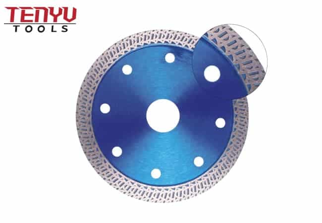 Diamond Tile Saw Blade with Fish Pattern for Faster Cutting