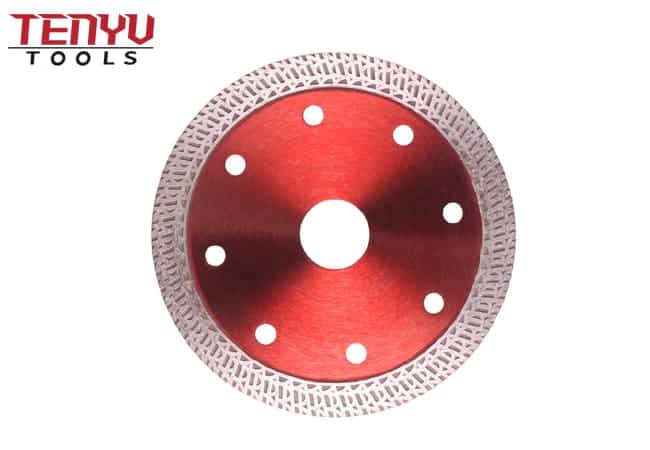 Diamond Tile Saw Blade with Fish Pattern for Faster Cutting