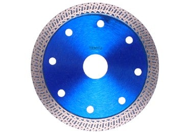 Diamond Tile Saw Blade with Fish Pattern for Faster Cutting