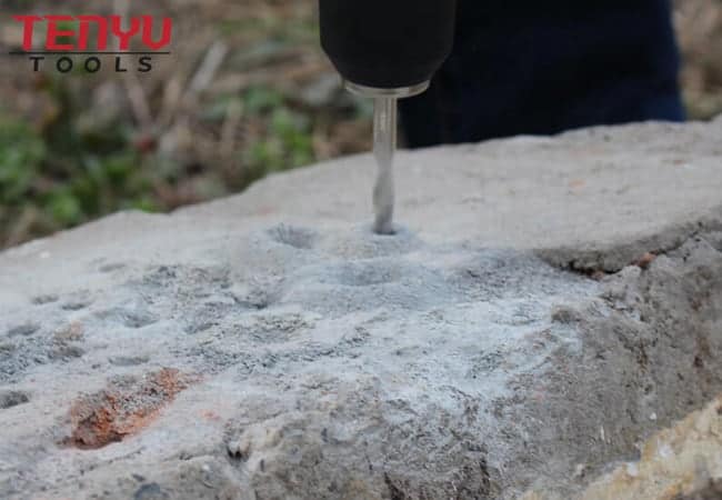 Broca de albañilería de calidad profesional de doble flauta para hormigón