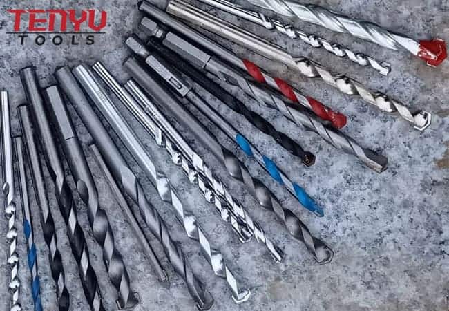 Drill Bit For Concrete Block Sand Blasted Double Flute Carbide Tipped Masonry Drill Bit for Drilling Stone