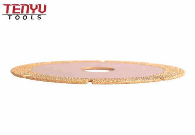 Hot-Pressed Electroplated Diamond Saw Blade for Marble Cutting