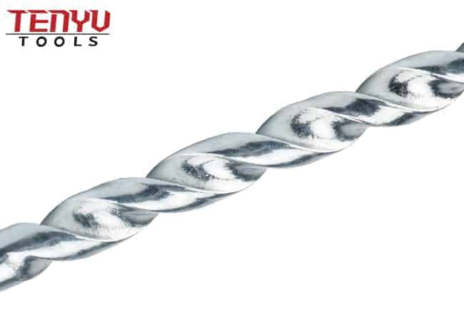 Nickel Plated L Flute Carbide Tipped Masonry Drill Bit for Concrete Brick Masonry Drilling