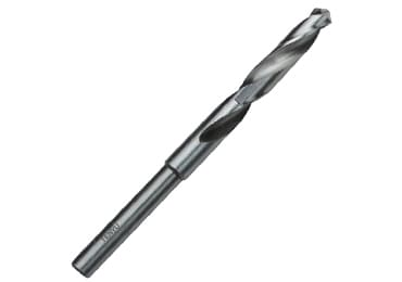 Reduced Shank Drill Bit High Speed Steel Silver Surface with 12 Inch Shank