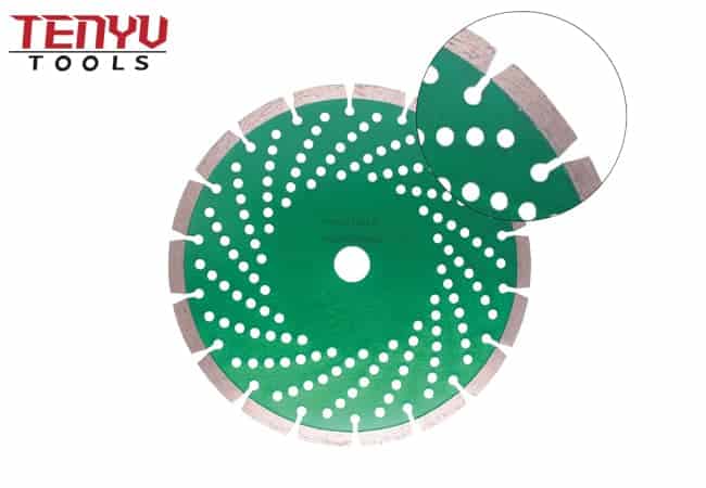 Segment-Diamant-Sägeblatt zum Schneiden von Mauerwerk und Beton