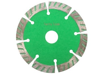 Gesintertes segmentiertes Diamanttrennsägeblatt zum Schneiden von Steinbeton