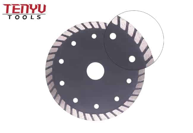 Super Thin Turbo Diamond Saw Blade for Dry or Wet Cutting