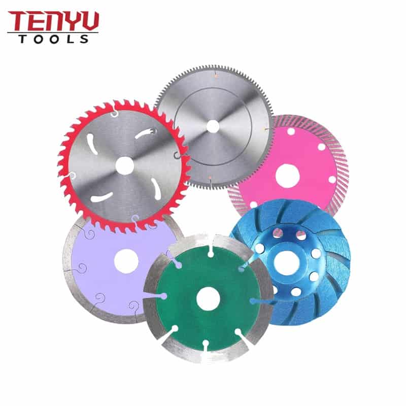 TCT Circular Saw Blade Grinding Cup Wheel Polycrystalline Diamond Circular PCD Cutting Disc for Fiber Cement Wood Aluminum