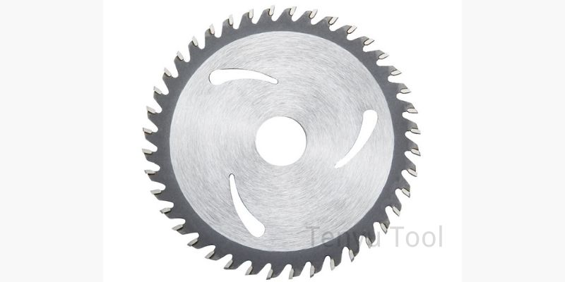 TCT circular saw blade isolated on white from Tenyu Tool