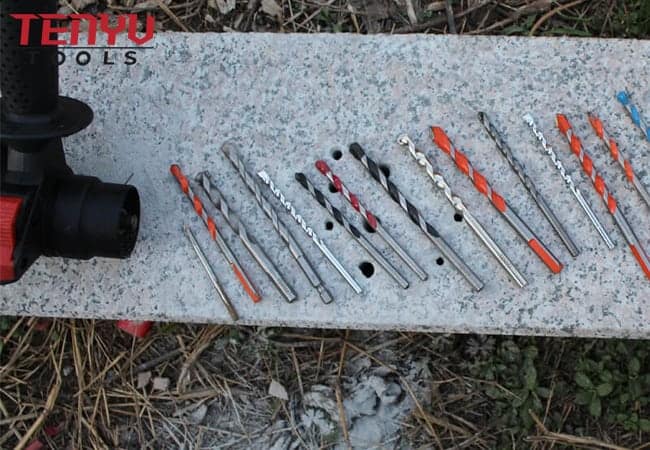 Zinc Plated L Flute Carbide Tipped Masonry Drill Bit for Concrete Brick Masonry Drilling