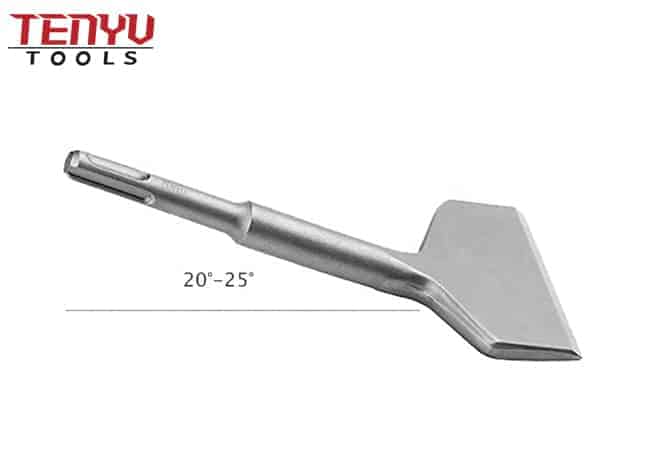 75 mm SDS Plus breiter flacher gekröpfter gebogener Fliesenentfernermeißel