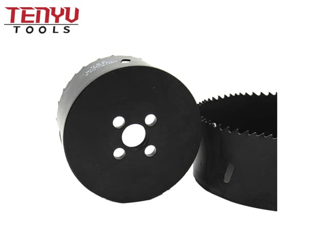 Bi-Metal Hole Saw Durable with HSS Teeth for PVC Metal and Wood Drilling