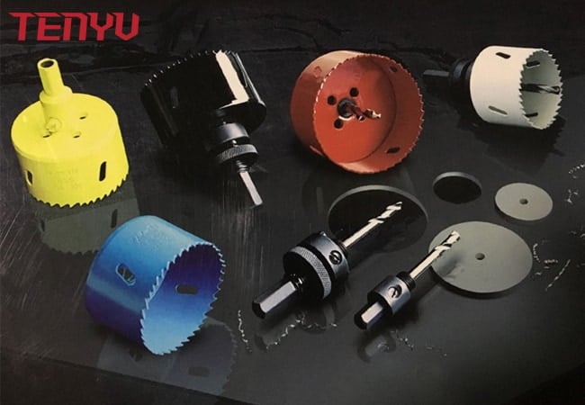 Bi-Metal Hole Saw Durable with HSS Teeth for PVC Metal and Wood Drilling