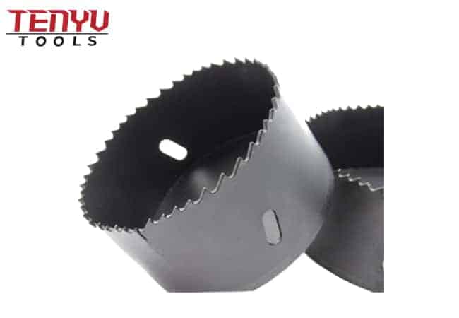 Bi-Metal Hole Saw Set Durable HSS Teeth for Metal Wood Plastic Smooth Hole Drilling