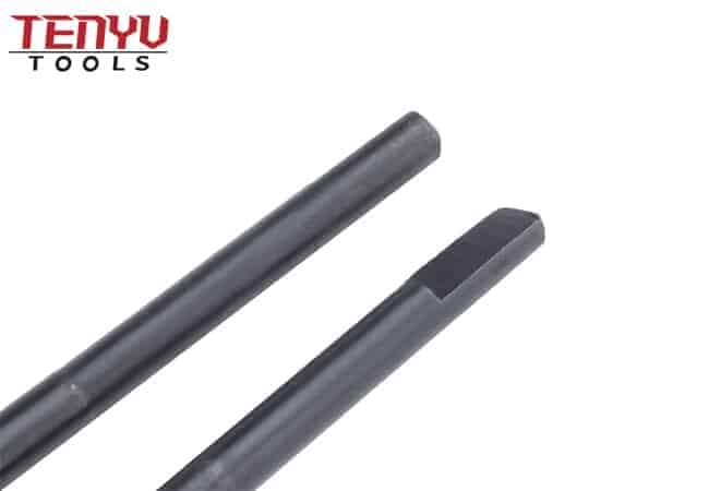 Extra Long L Flute Sand Blasted Carbide Tipped One-Flat Shank Hex Masonry Drill Bit for Tapcon Screw Anchor