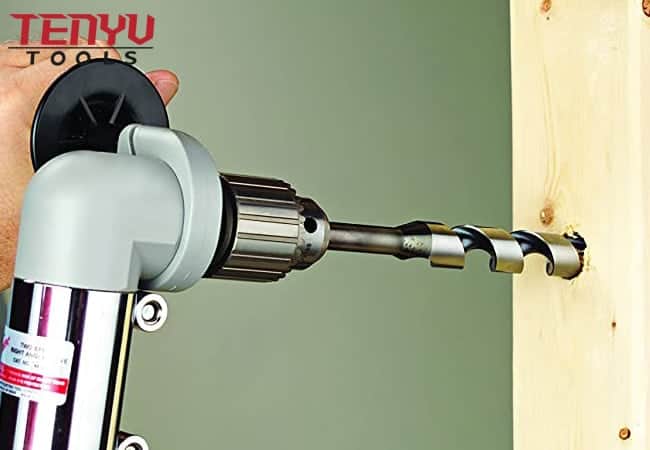 Long Length Wood Auger Drill Bit with Hex Shank Screw Point Designed for Drilling Deep Smooth Clean Holes in Wood 3