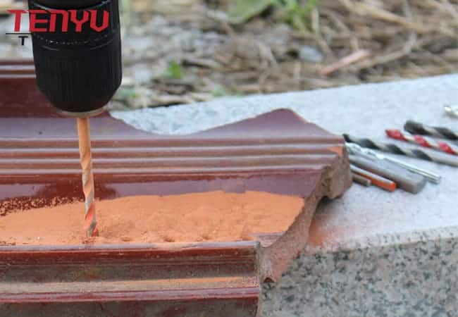 Juego de brocas de mampostería multipropósito con punta de carburo de tungsteno y tres vástagos planos para perforación de metal de madera de baldosas de ladrillo