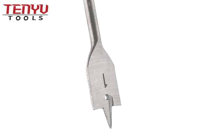 Paddle Wood Spade Drill Bits Tri-Point with Cutting Groove for Wood Clean and Fast Drilling Wood