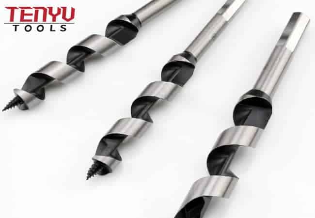 Quick Change Hex Shank Short Length Wood Auger Drill Bit for Wood Speed Feed