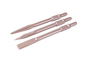 Rose Gold Point Digging Spade Sharppen Chisel with PH65 Shank for Masonry and Concrete Remove