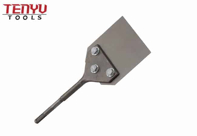 SDS Plus Tile Floor Scraper Replacement Thinset Removing Floor Tile Removal Chisel Tool