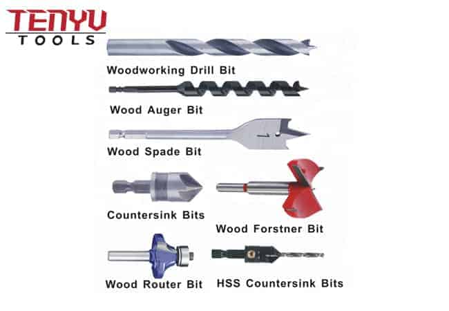 Wood Spade Paddle Drill Bit with Quick Change Hex Shank and Tri-Point with Cutting Groove