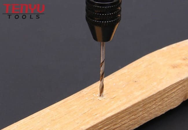 Mini Mikro Büküm Matkap Uçları ile 11 Adet Hassas El Matkabı Set En Küçük Matkap Ucu Pim Mengene El ile Harika Modeller ve Hobi