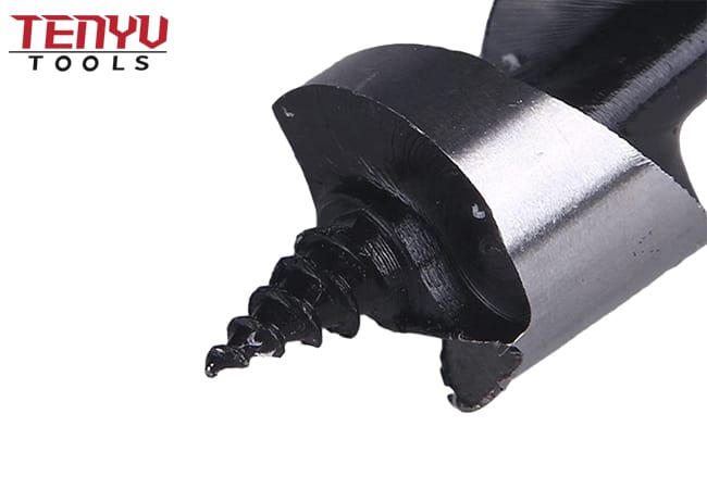 Conjunto de broca hexagonal de broca de madeira de haste hexagonal de 15 peças em uma caixa de plástico para drywall de plástico de madeira macia e dura e materiais compostos