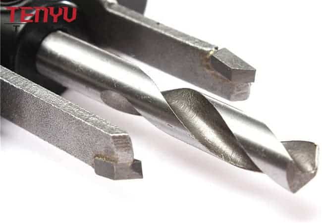 Escariador de abridor de orificios circulares para carpintería tipo avión ajustable de 30 mm-120 mm para corte suave y de alta precisión