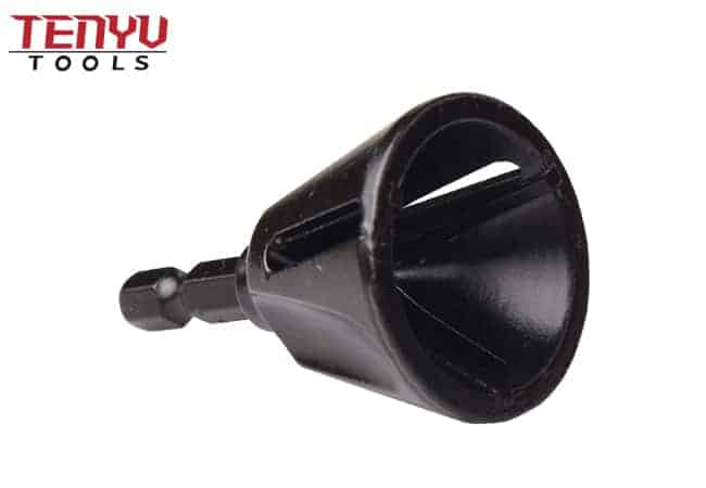 Herramienta de desbarbado de perno de chaflán externo para desbarbado, broca para reparación rápida de removedor de rebabas, chaflán externo de Metal dañado