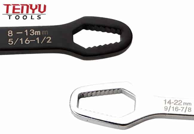 Outils de réparation manuels du fabricant de clés à économie de main-d'œuvre multifonctionnelles à double extrémité pour boulons à vis de 8 à 22 mm