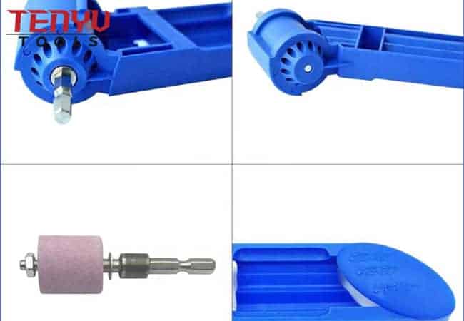 Twist Drill Bit Sharpening Grinding Tool for Drill Bit High Hardness Sharpener Diamond Hand Use Drill Bit Sharpening Tool