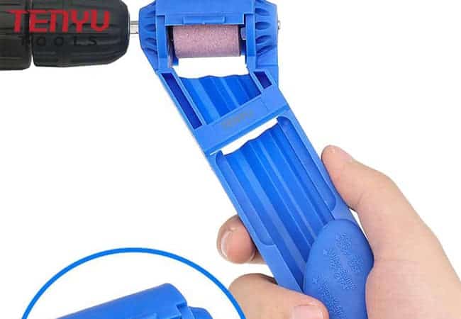 Twist Drill Bit Sharpening Grinding Tool for Drill Bit High Hardness Sharpener Diamond Hand Use Drill Bit Sharpening Tool