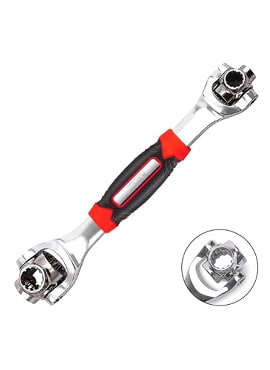 Universal Wrench 48 in 1 Socket Spanner Multifunction Tiger Wrench Tool with 360 Degree Rotating Head for Home DIY Car Repair