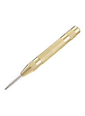 Automatic Spring Loaded Hole Punch Metal Center Punch Tool